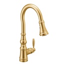 Moen S73004BG Weymouth Brushed Gold Kitchen Faucet