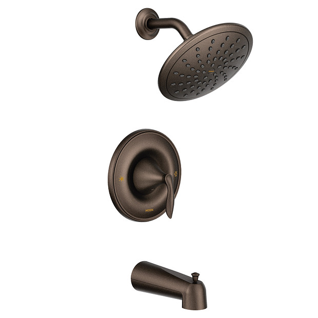 Moen T2233EPORB Eva Oil Rubbed Bronze Posi-Temp Eco-Performance Tub/Shower