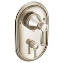 Moen T2310NL Belfield Polished Nickel Posi-Temp With Diverter Tub/Shower Valve Only