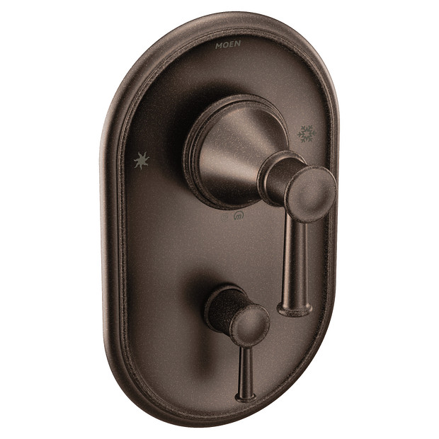 Moen T2310ORB Belfield Oil Rubbed Bronze Posi-Temp With Diverter Tub/Shower Valve Only