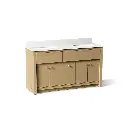 Kohler 33293-WEK Alouette 60" Vanity Cabinet With Sink Light Oak