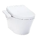TOTO CWT4263346CMFG#MS S2 Wall Hung Toilet With Washlet Cotton
