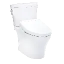 TOTO MW4483446CEMFGN#01 Aquia IV Arc Washlet+ S5 Two Piece Toilet Cotton