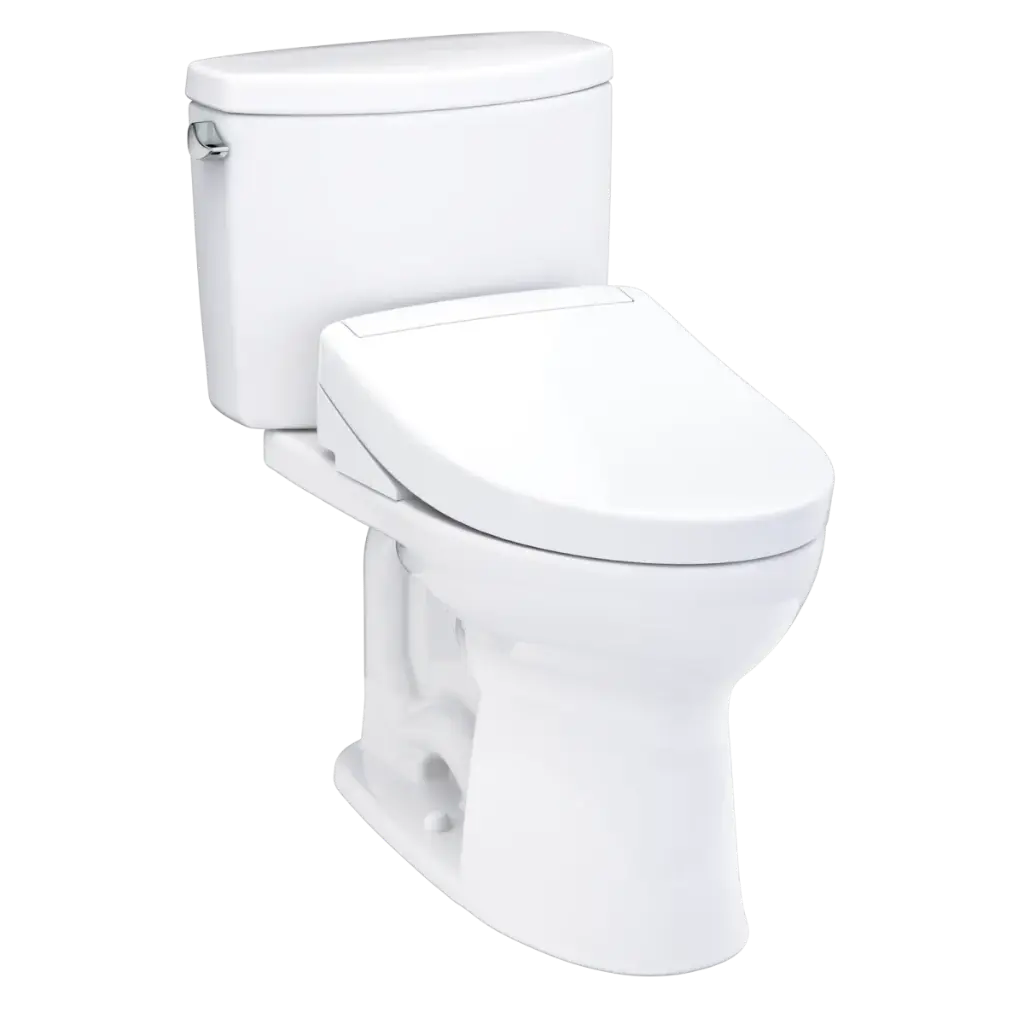 TOTO MW4543446CEFG#01 Drake II Washlet+ S5 Two Piece Toilet Cotton
