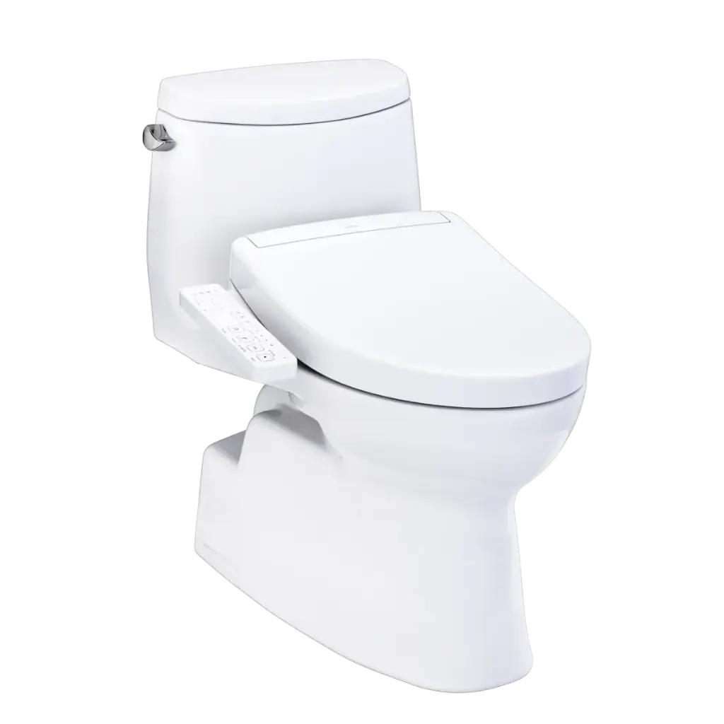 TOTO MW6143346CEFG#01 Carlyle II Washlet S2 One Piece Toilet Cotton