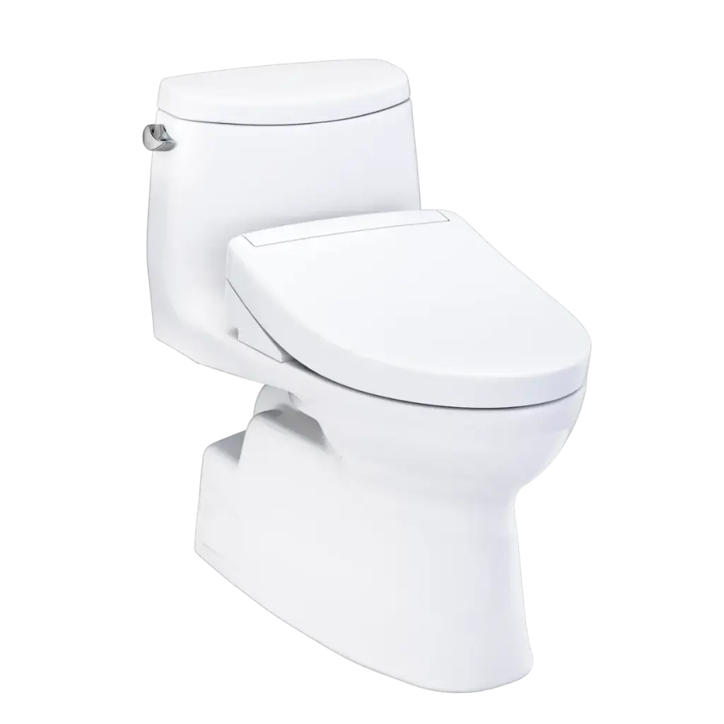 TOTO MW6143446CEFG#01 Carlyle II Washlet+ S5 One Piece Toilet Cotton