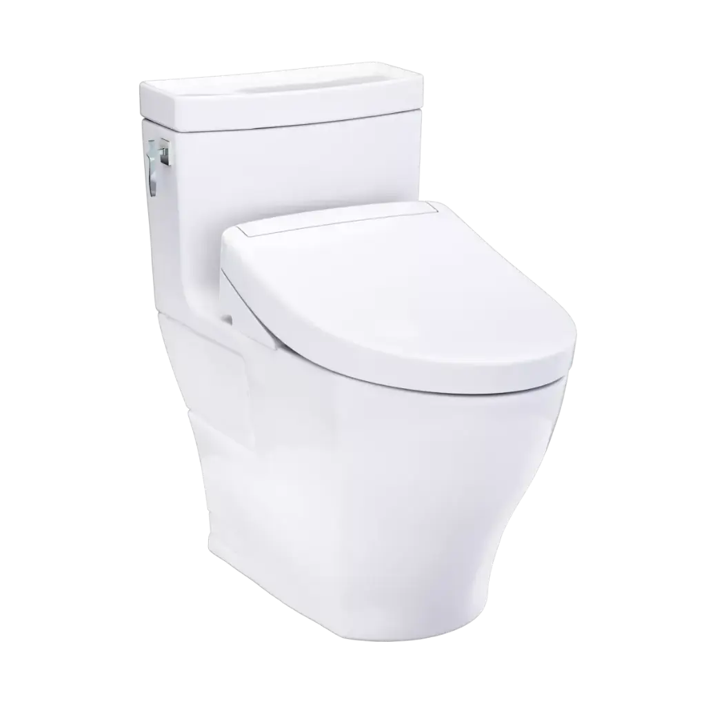 TOTO MW6263446CEFG#01 Aimes Washlet+ S5 One Piece Toilet Cotton
