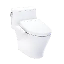 TOTO MW6423346CUFG#01 Nexus 1G Washlet+ S2 One Piece Toilet Cotton