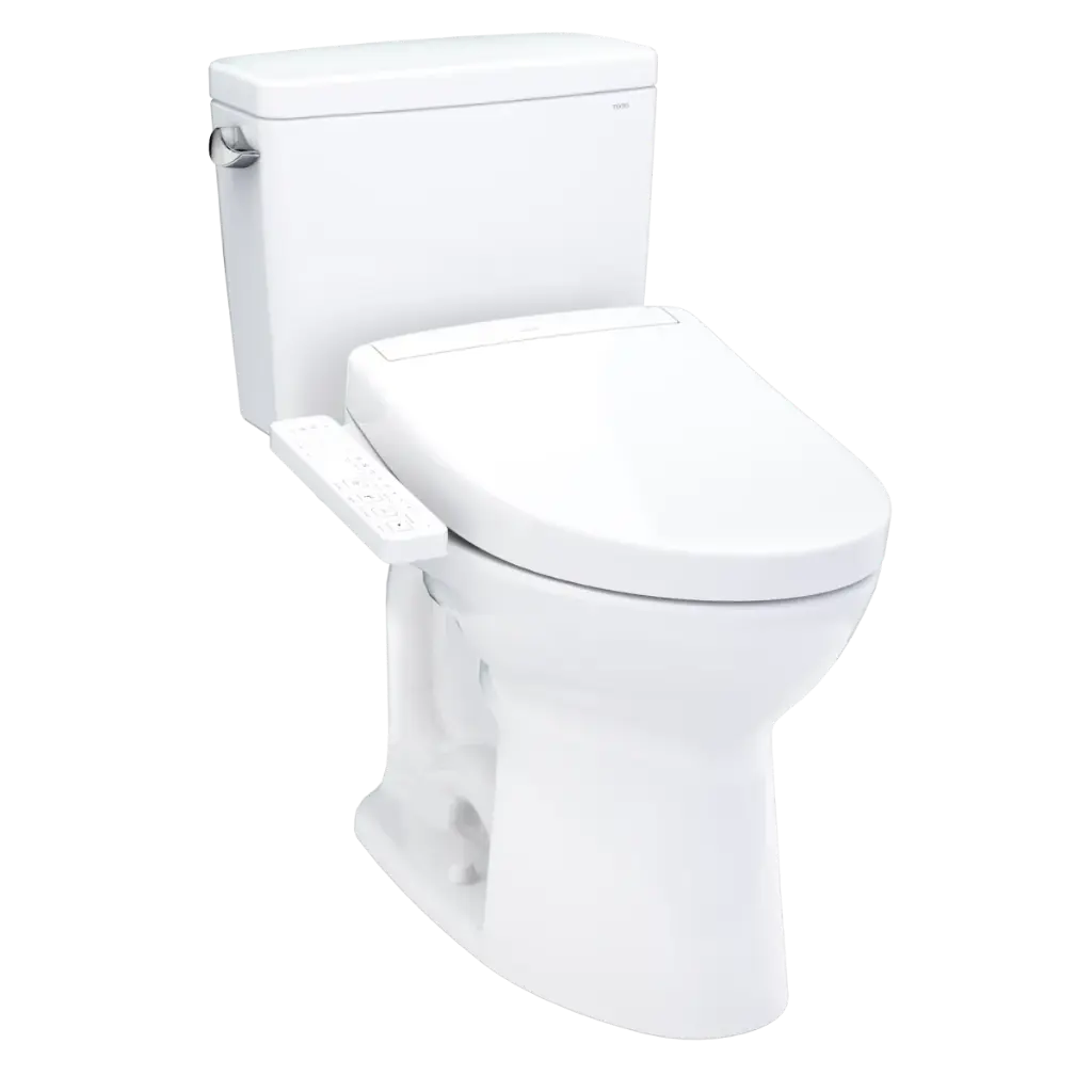 TOTO MW7763346CSFG.10#01 Drake Washlet+ S2 Two Piece Toilet Cotton