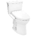 TOTO MW7863346CEFG.10#01 Drake Transitional Washlet+ S2 Two Piece Toilet Cotton