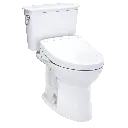 TOTO MW7863446CEG#01 Drake Transitional Washlet+ S5 Two Piece Toilet Cotton