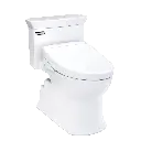 TOTO MW9643446CEFG#01 Soiree Washlet+ S5 One Piece Toilet Cotton