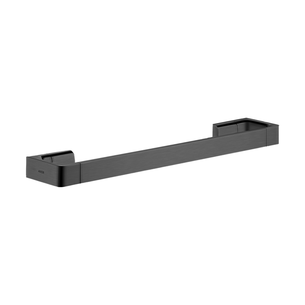 Hansgrohe 42837340 AXOR Universal Softsquare Shower Door Handle Brushed Black Chrome