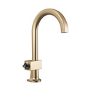 Brizo 61022LF-GLLHP Bar Faucet With Arc Spout Less Handle Brilliance Luxe Gold