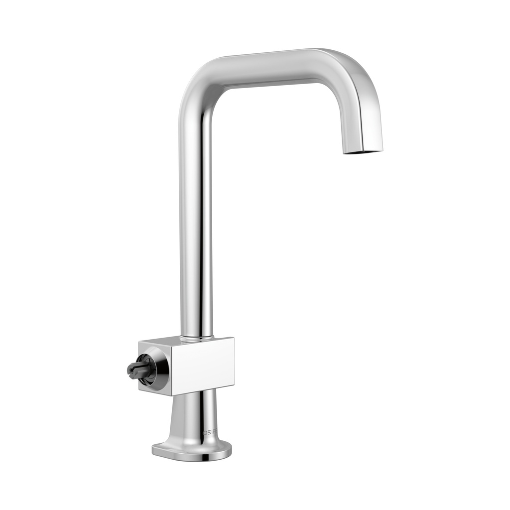 Brizo 61023LF-PCLHP Bar Faucet With Square Spout Less Handle Polished Chrome