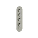 Aquabrass R3347PN Ariston Round Trim Set T12003 Valve Polished Nickel