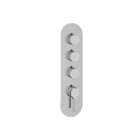 Aquabrass R3347PC Ariston Round Trim Set T12003 Valve Polished Chrome