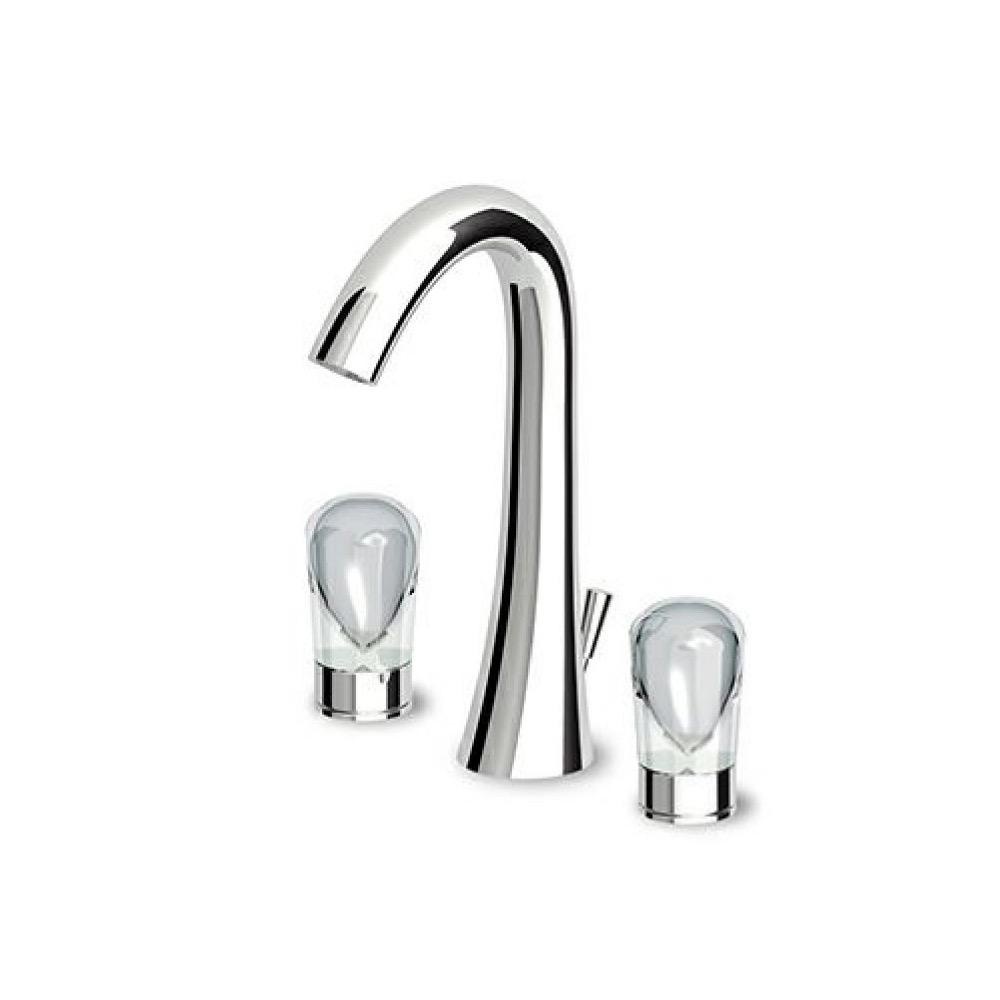 Zucchetti ZNU393.195E Nude 3 Hole Basin Mixer Chrome