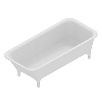 KOS 1MP202BI.1900 Morphing Collection Free Standing Bathtub