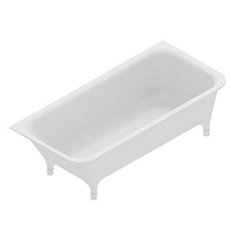 KOS 1MP303BI.1900 Morphing Collection Free Standing Bathtub White