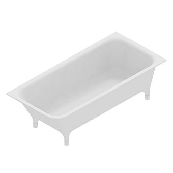 KOS 1MP402BI.1900 Morphing Collection Free Standing Bathtub White