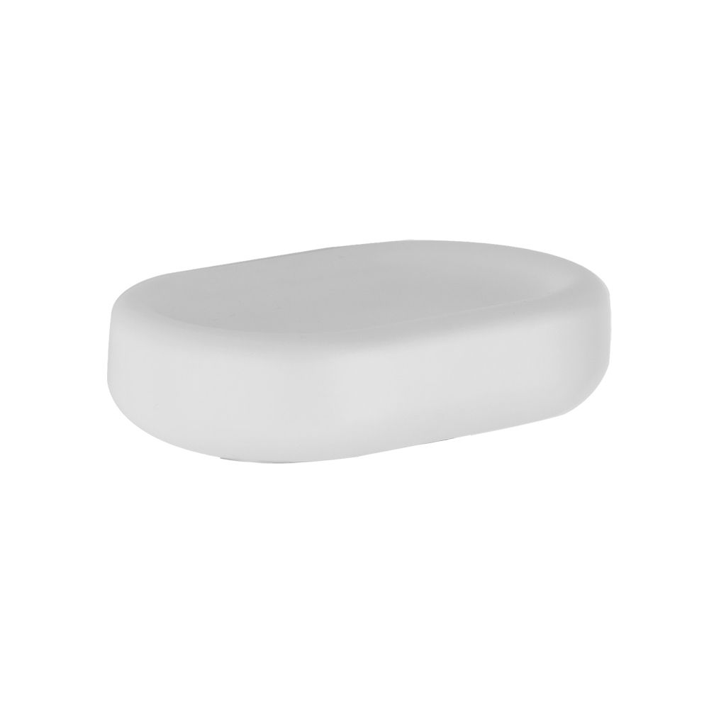 Gessi 38025 Goccia Ceramic Soap Dish White Gres