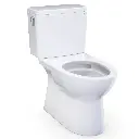 TOTO CST472CEFG#01 Glaston Two Piece 1.28 GPF Toilet Cotton