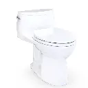 TOTO CST618CEFGT40#01 Ultramax Low Profile One Piece Toilet Cotton