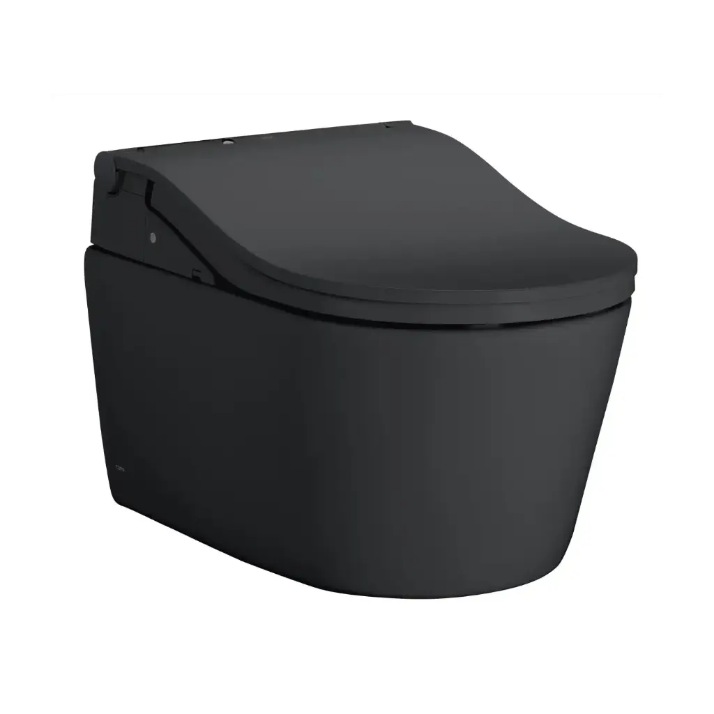 TOTO CWT4474547CMFGA#MBL RW Wall Hung Toilet With Auto Flush Washlet Matte Black