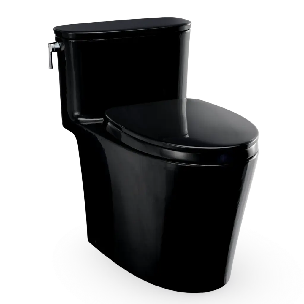 TOTO MS686124CUF#51 Aurora 1G One Piece Toilet Ebony