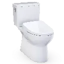 TOTO MW4724726CUFGA#01 Glaston 1G Washlet+ Two Piece Toilet Cotton