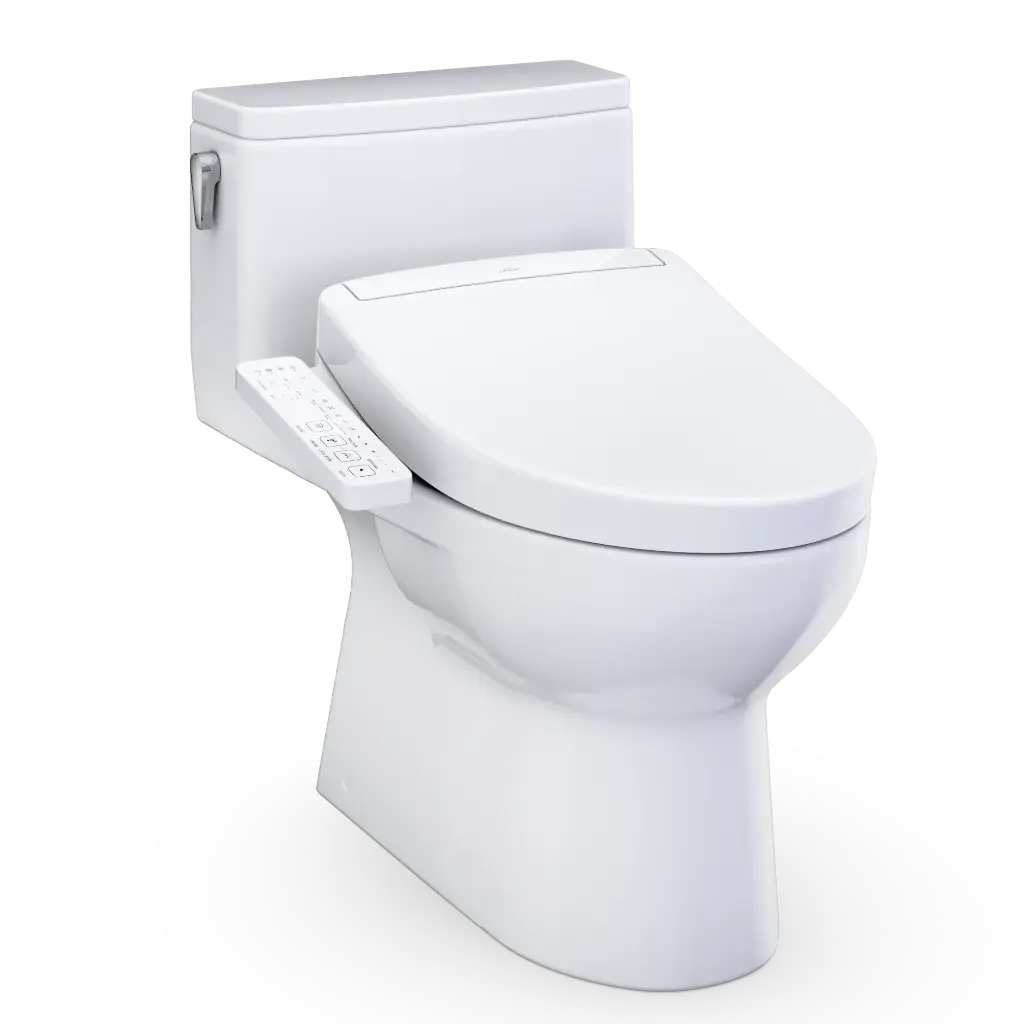 TOTO MW6723346CEFG#01 Redington Washlet+ One Piece Toilet Cotton