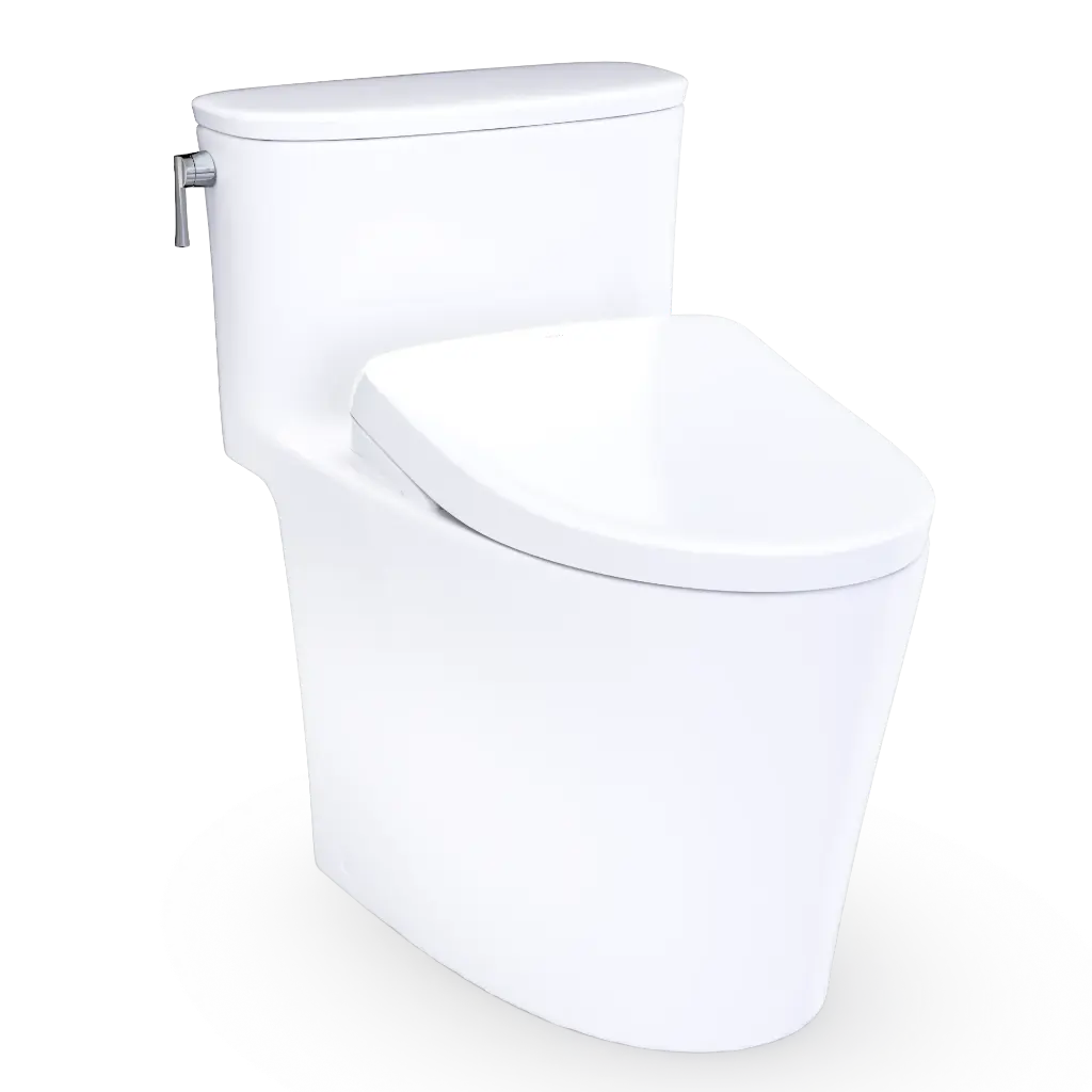 TOTO MW6864726CUFG#01 Aurora 1G Washlet+ One Piece Toilet Cotton