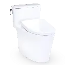 TOTO MW6864726CUFGA#01 Aurora 1G Washlet+ One Piece Toilet Cotton