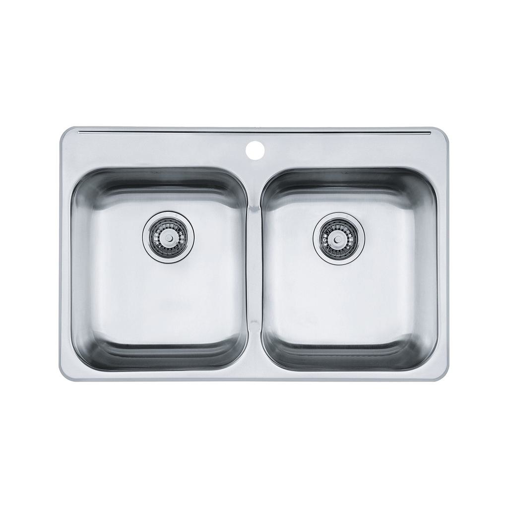 Kindred RDL5279-1 Reginox Tm 20G Ss Dbl 1 Hole