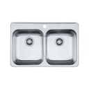 Kindred RDL5279-1 Reginox Tm 20G Ss Dbl 1 Hole
