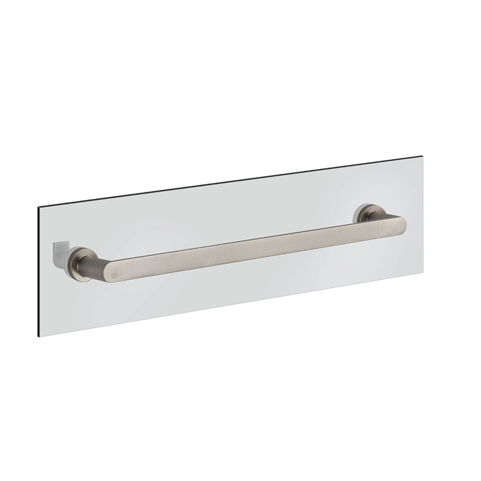 Gessi 38918#149 Glass Shower Door Pull Finox Brushed Nickel