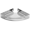 Laloo 3440PS Stainless Corner Shower Caddy Polished Stainless