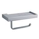 Laloo 9200C Paper Holder With Shelf Chrome