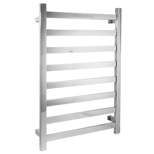 Laloo ETW84-2PS 8 Bar Towel Warmer Polished Stainless
