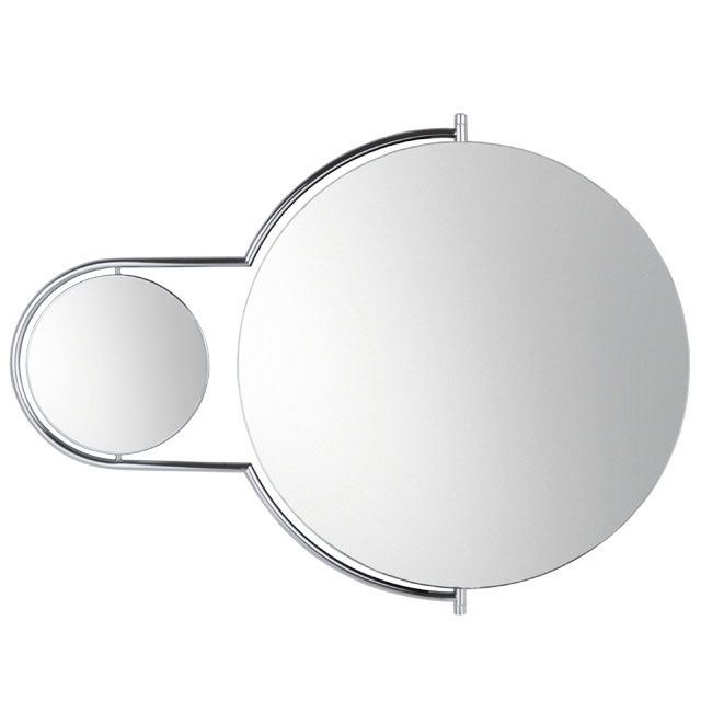 Laloo H01641 Hinged 3x Magnification Mirror
