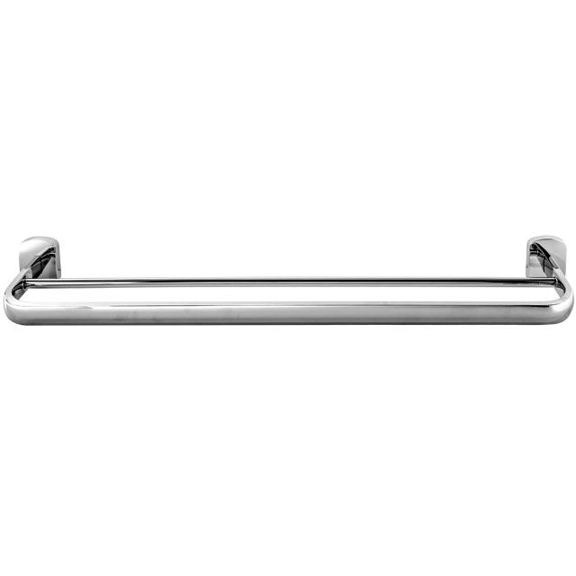 Laloo W6530DGD Wynn Extended Double Towel Bar Polished Gold