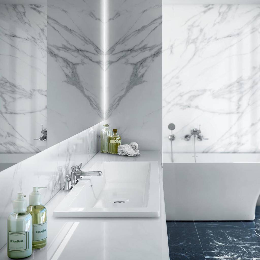 Victoria + Albert Rossendale 122 Undermount Basin Standard White
