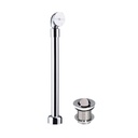Victoria + Albert Kit 51 Bath Tub Drain With Subfloor Shoe Polished Chrome