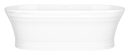 Victoria + Albert Worcester Freestanding Tub No Overflow Standard White