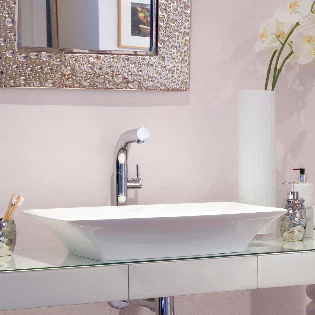 Victoria + Albert Ravello 60 Countertop Basin Standard White