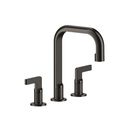 Gessi 58014 Inciso Three Hole Basin Mixer With Spout Chrome