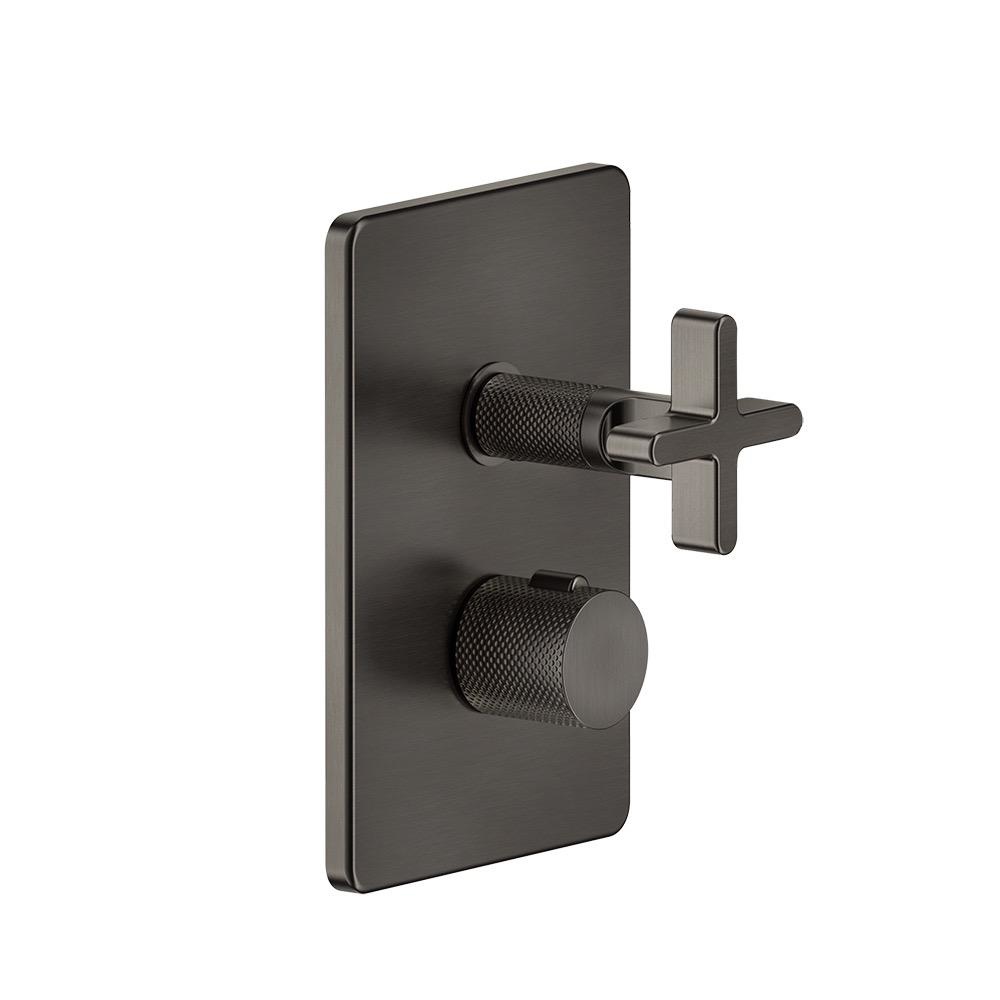 Gessi 58234 Inciso 2 Way Thermostatic Diverter And Volume Control Chrome