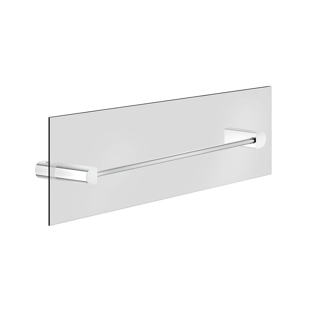 Gessi 59566 Rilievo 24" Towel Rail For Glass Fixing Chrome
