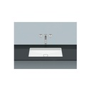 Alape 2258500000 UB.RE700.4 Undermount Basin Rectangular White